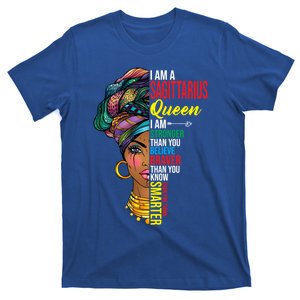 Sagittarius Queen I Am Stronger Birthday For Sagittarius Funny Gift T-Shirt