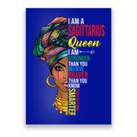 Sagittarius Queen I Am Stronger Birthday For Sagittarius Funny Gift Poster