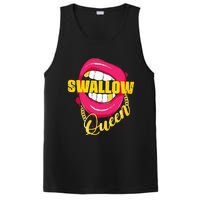 Swallow Queen Lips Golden Necklace Naughty Queen PosiCharge Competitor Tank