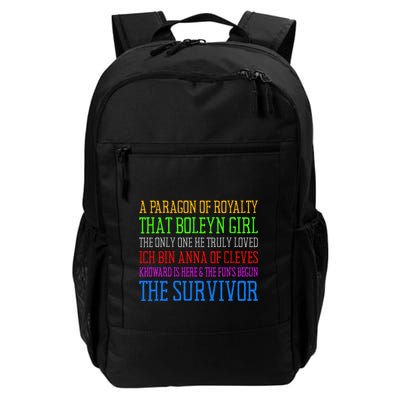 Six Queens Lyrics Six The Musical Backpack