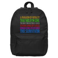 Six Queens Lyrics Six The Musical 16 in Basic Backpack