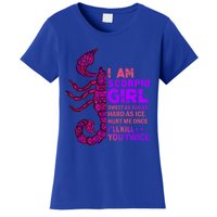 Scorpio Queen October November Scorpion Birthday Zodiac Cool Gift Women's T-Shirt