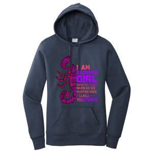 Scorpio Queen October November Scorpion Birthday Zodiac Cool Gift Women's Pullover Hoodie