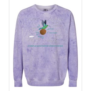 Simple Question Of Weight Ratios Colorblast Crewneck Sweatshirt