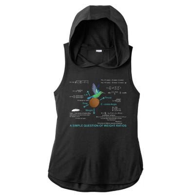 Simple Question Of Weight Ratios Ladies PosiCharge Tri-Blend Wicking Draft Hoodie Tank