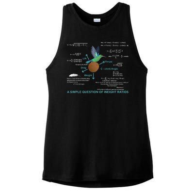 Simple Question Of Weight Ratios Ladies PosiCharge Tri-Blend Wicking Tank