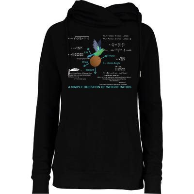 Simple Question Of Weight Ratios Womens Funnel Neck Pullover Hood