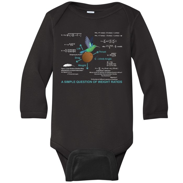 Simple Question Of Weight Ratios Baby Long Sleeve Bodysuit