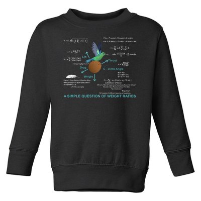 Simple Question Of Weight Ratios Toddler Sweatshirt