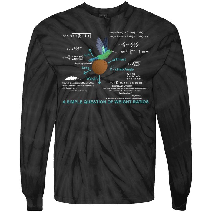 Simple Question Of Weight Ratios Tie-Dye Long Sleeve Shirt