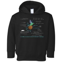 Simple Question Of Weight Ratios Toddler Hoodie