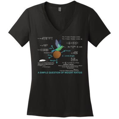 Simple Question Of Weight Ratios Women's V-Neck T-Shirt