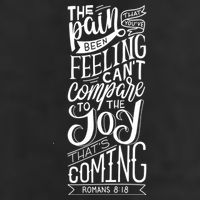 Scripture Quote Romans 8:18 Hat