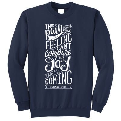 Scripture Quote Romans 8:18 Sweatshirt