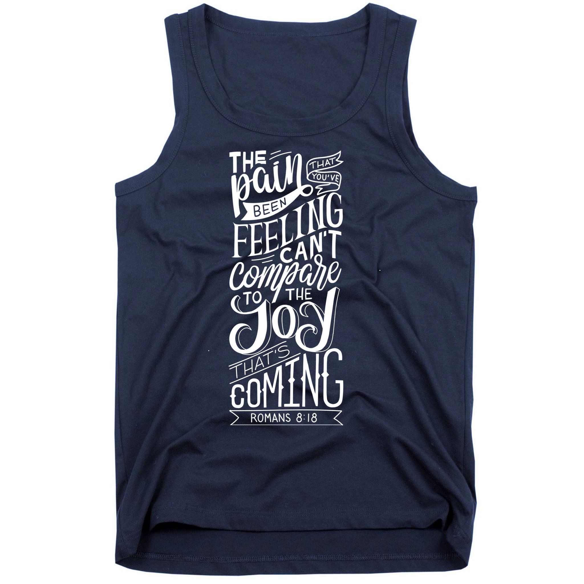 Scripture Quote Romans 8:18 Tank Top