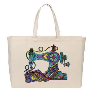 Sewing Quilting Sewing Machine Cotton Canvas Jumbo Tote