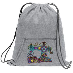 Sewing Quilting Sewing Machine Sweatshirt Cinch Pack Bag