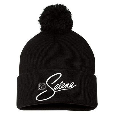 Selena Quintanilla Selena Pom Pom 12in Knit Beanie