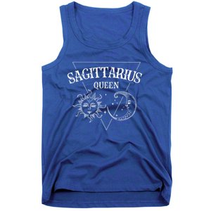 Sagittarius Queen / Sun And Moon Sagittarius Birthday Great Gift Tank Top