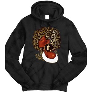 Scorpio Queen Sweet As Candy Birthday Gift For Black Wo Tie Dye Hoodie