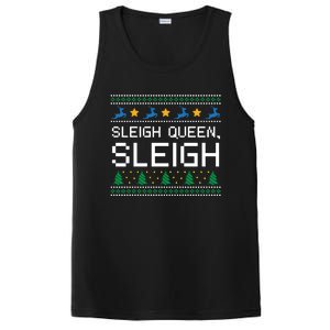 Sleigh Queen Sleigh Christmas Inspirational Xmas Gift PosiCharge Competitor Tank