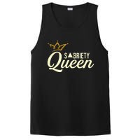 Sobriety Queen Sober Anniversary Recovery Abstinence Na Aa PosiCharge Competitor Tank