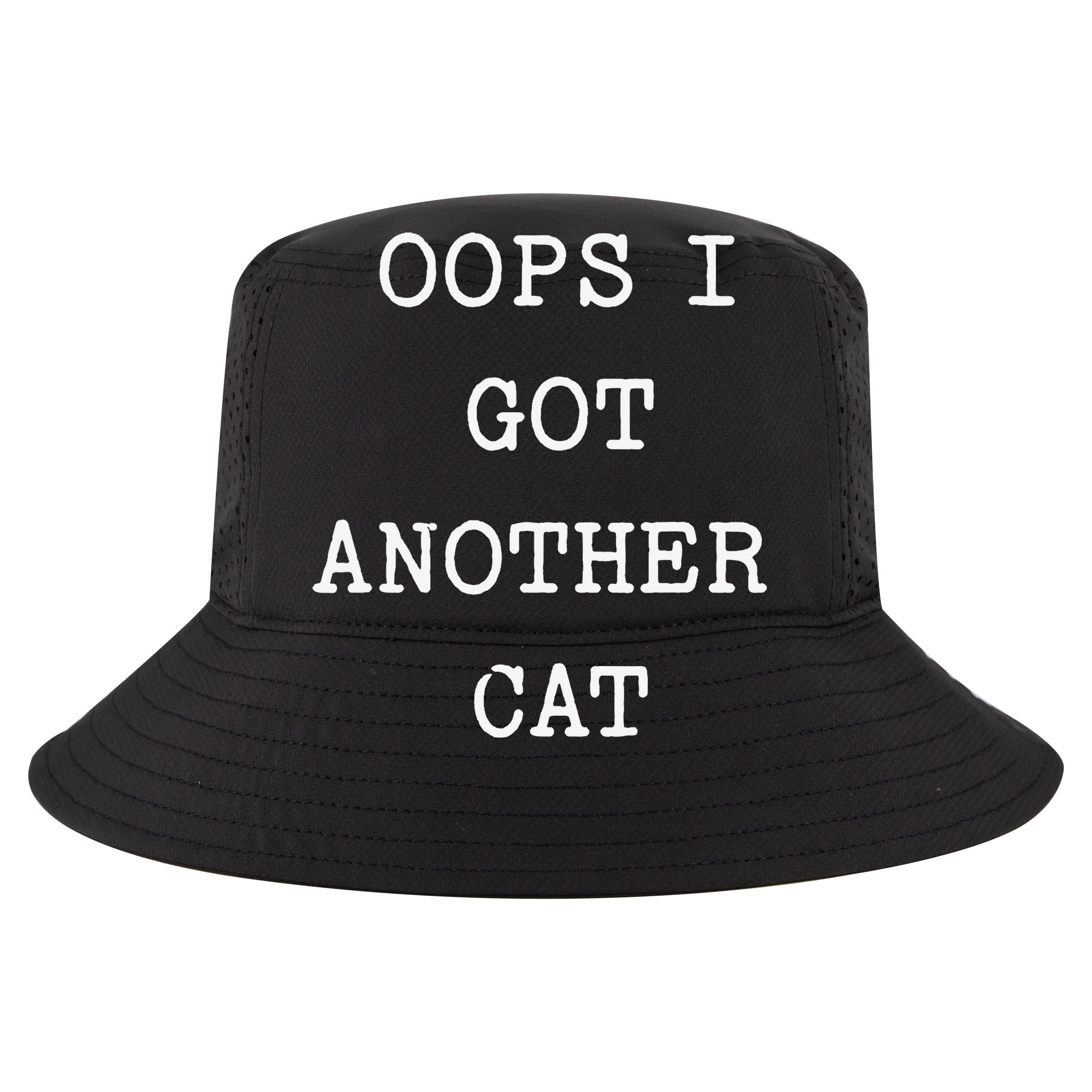 Sarcastic Quote Saying Gift Oops I Got Another Cat Mom Tall T-Shirt