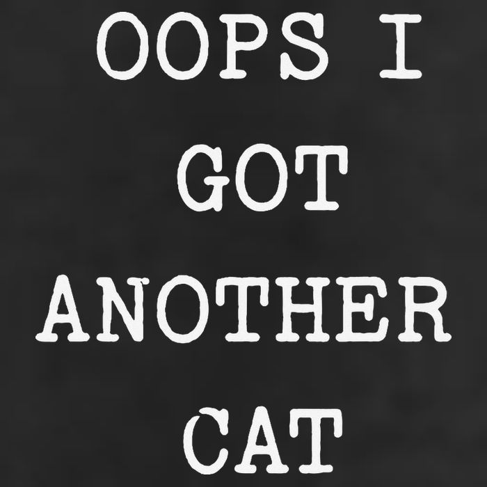 Sarcastic Quote Saying Gift Oops I Got Another Cat Mom Golf Towel