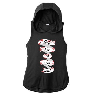 Spike Quote Ladies PosiCharge Tri-Blend Wicking Draft Hoodie Tank