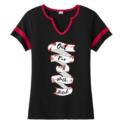 Spike Quote Ladies Halftime Notch Neck Tee