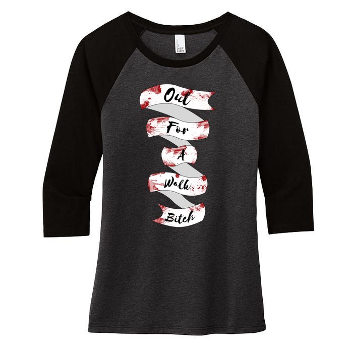 Spike Quote Women's Tri-Blend 3/4-Sleeve Raglan Shirt