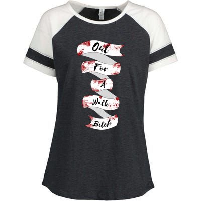 Spike Quote Enza Ladies Jersey Colorblock Tee