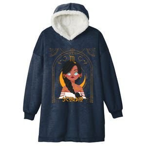 Scorpio Queen Scorpio Birthday Zodiac Astrological Sign Gift Hooded Wearable Blanket