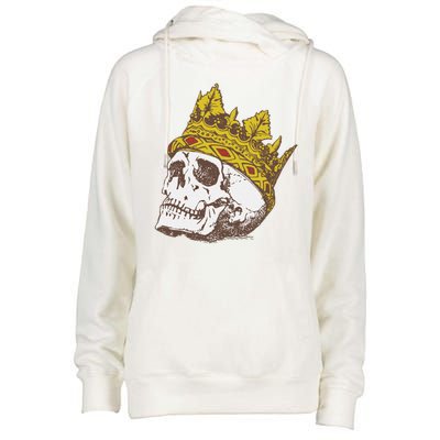 Shakespeare Quote Uneasy Lies The Head Crown Literature Funny Gift Womens Funnel Neck Pullover Hood