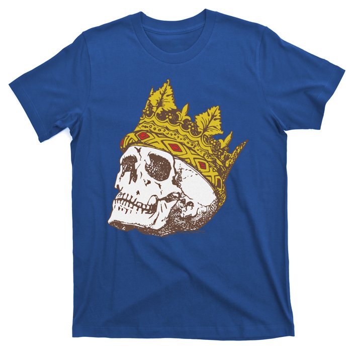 Shakespeare Quote Uneasy Lies The Head Crown Literature Funny Gift T-Shirt