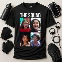 Squad AOC Rashida Tlaib Ilhan Omar Ayanna Pressley Performance Shirt