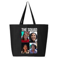 Squad AOC Rashida Tlaib Ilhan Omar Ayanna Pressley 25L Jumbo Tote