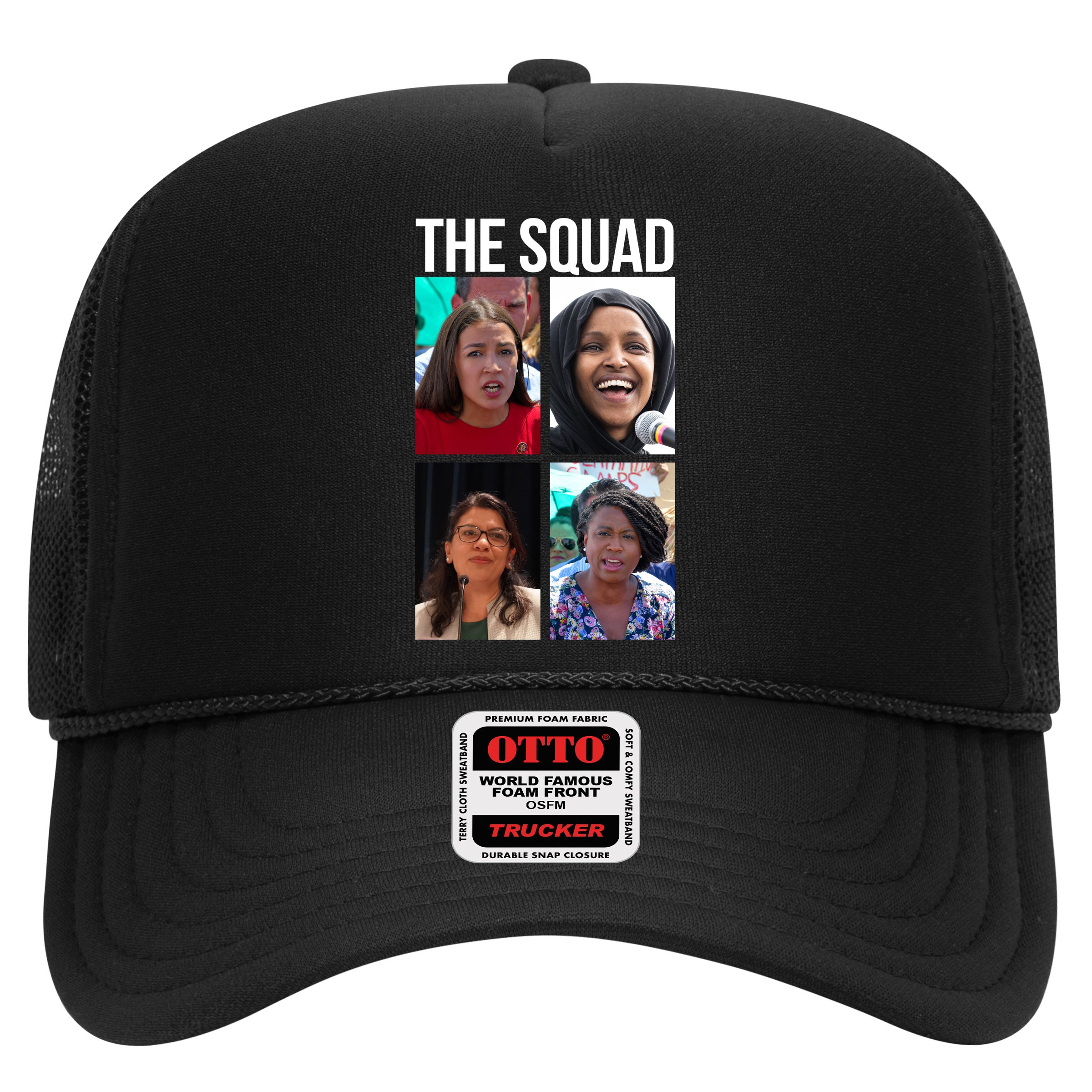 Squad AOC Rashida Tlaib Ilhan Omar Ayanna Pressley Hat