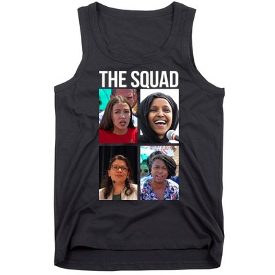 Squad AOC Rashida Tlaib Ilhan Omar Ayanna Pressley Tank Top