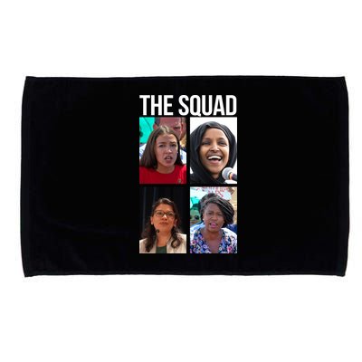 Squad AOC Rashida Tlaib Ilhan Omar Ayanna Pressley Microfiber Hand Towel