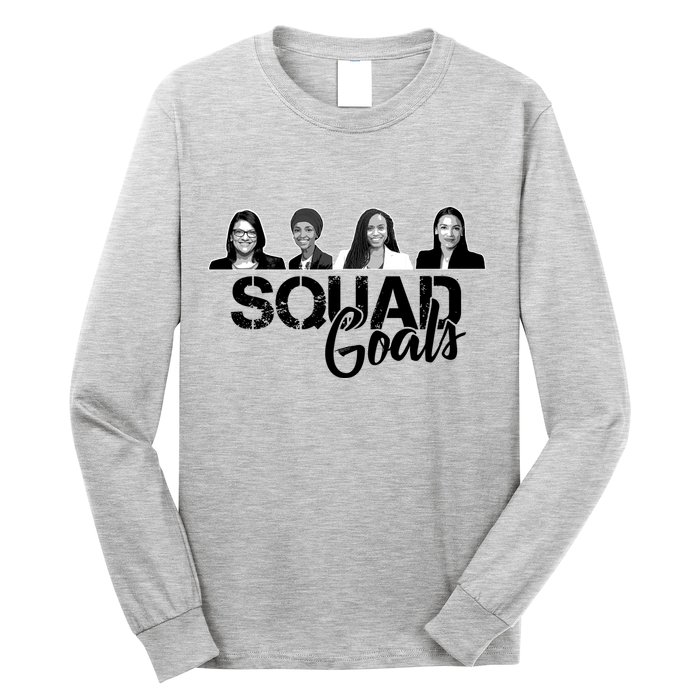 Squad Goals Tlaib Ocasio Cortez Pressley House Long Sleeve Shirt