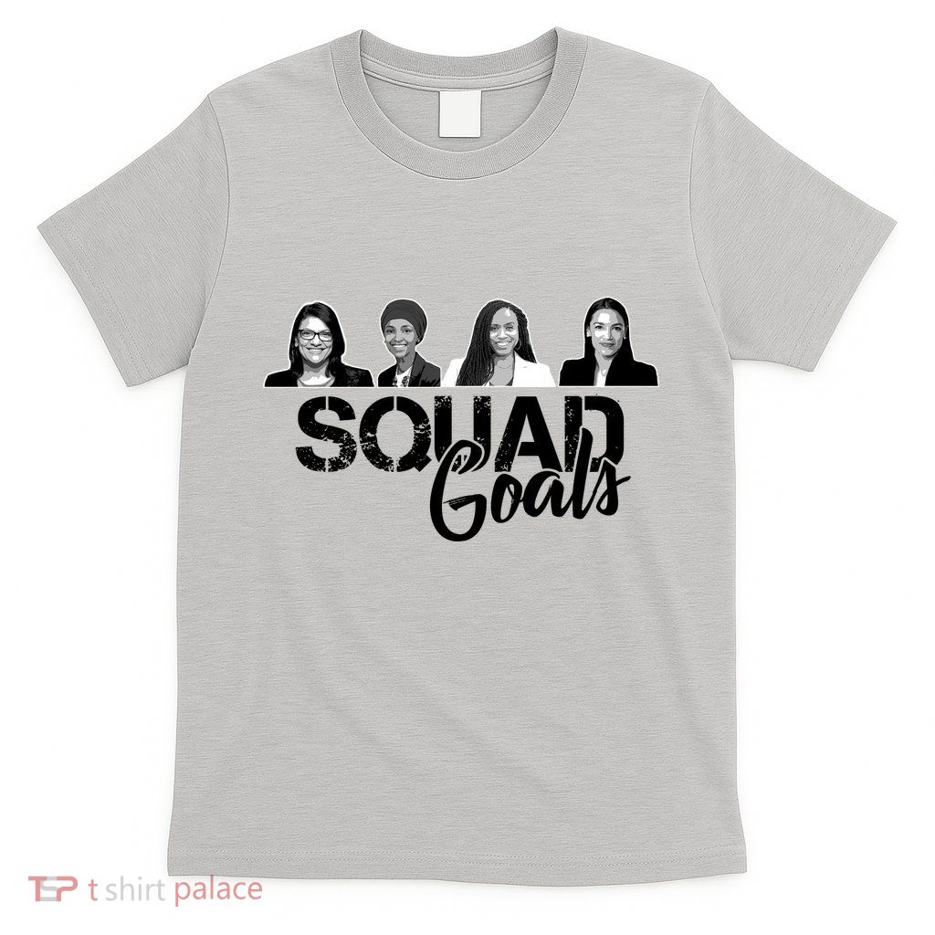 Squad Goals Tlaib Ocasio Cortez Pressley House T-Shirt