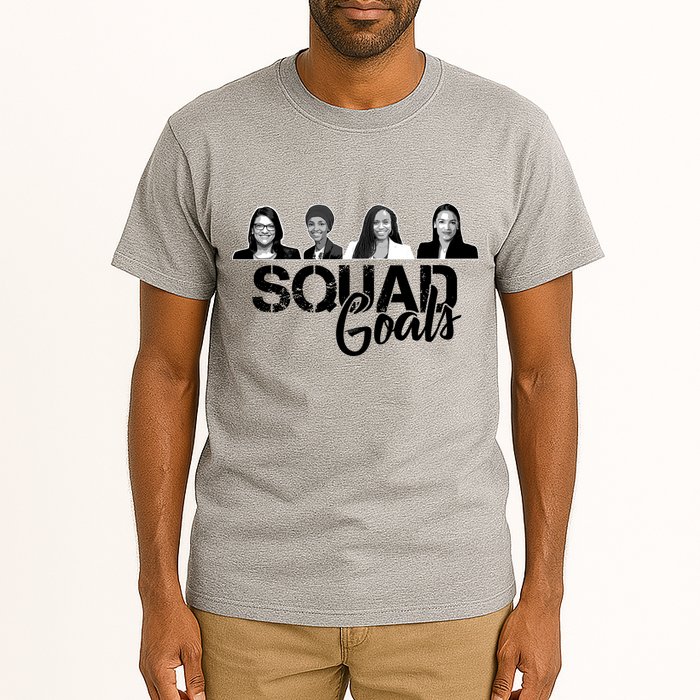 Squad Goals Tlaib Ocasio Cortez Pressley House Tall T-Shirt