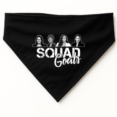Squad Goals Tlaib Ocasio Cortez Pressley House USA-Made Doggie Bandana