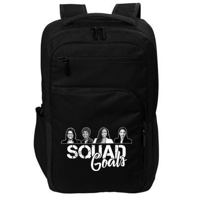 Squad Goals Tlaib Ocasio Cortez Pressley House Impact Tech Backpack