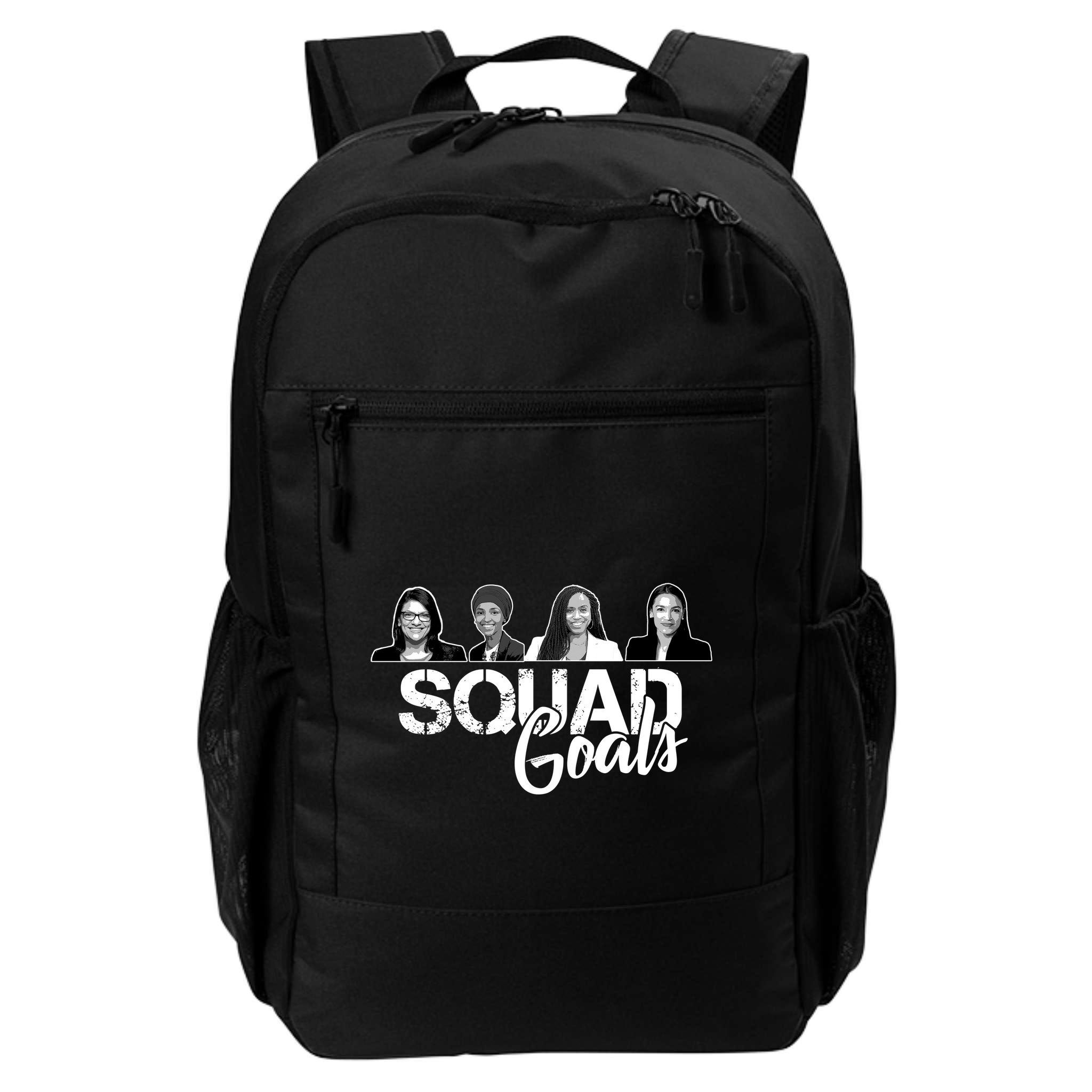 Squad Goals Tlaib Ocasio Cortez Pressley House Backpack