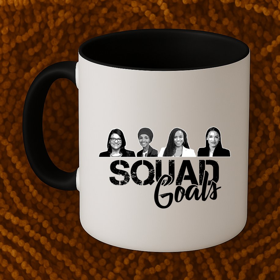 Squad Goals Tlaib Ocasio Cortez Pressley House Mug