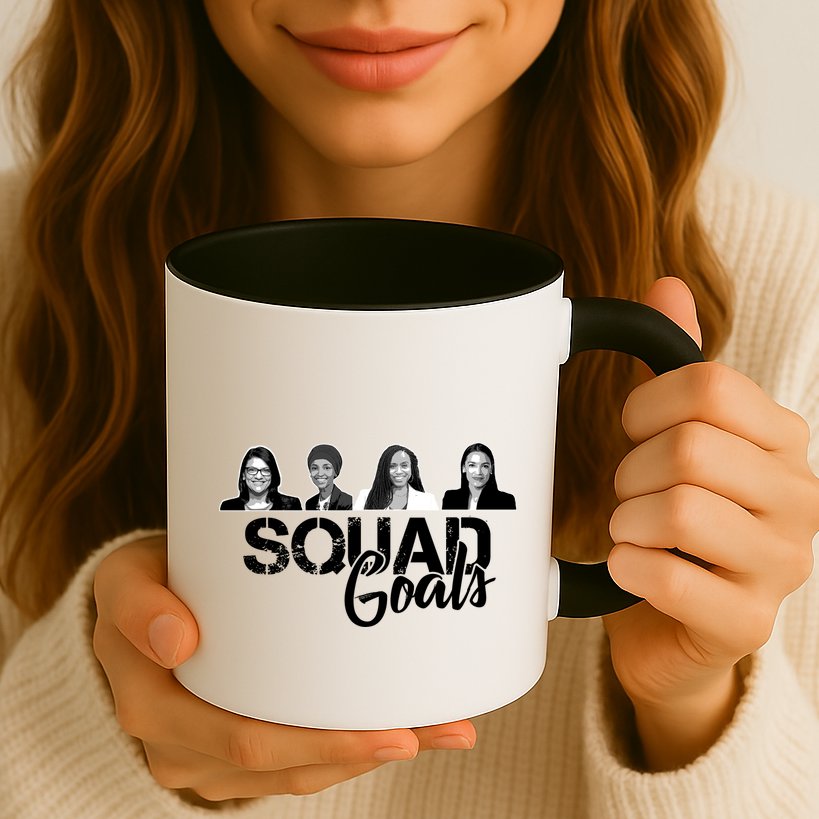 Squad Goals Tlaib Ocasio Cortez Pressley House Mug