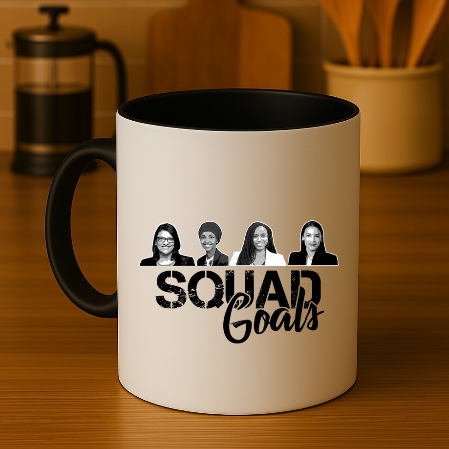 Squad Goals Tlaib Ocasio Cortez Pressley House Mug