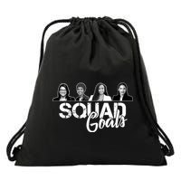 Squad Goals Tlaib Ocasio Cortez Pressley House Drawstring Bag